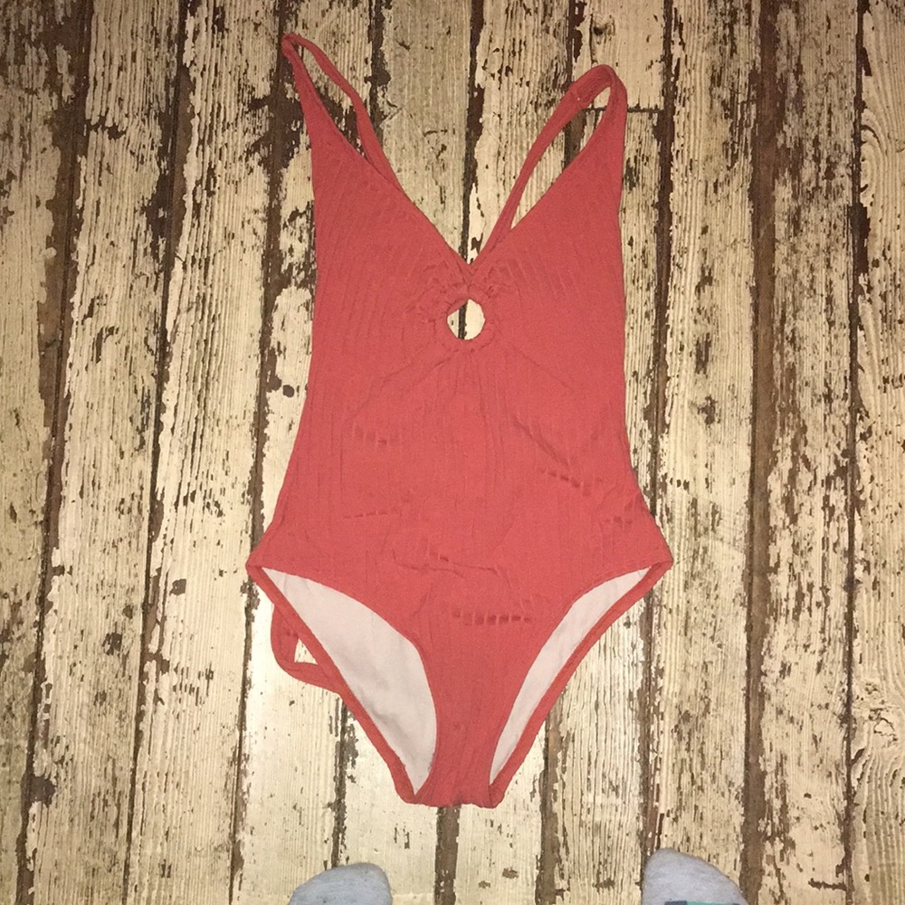 Orange one piece